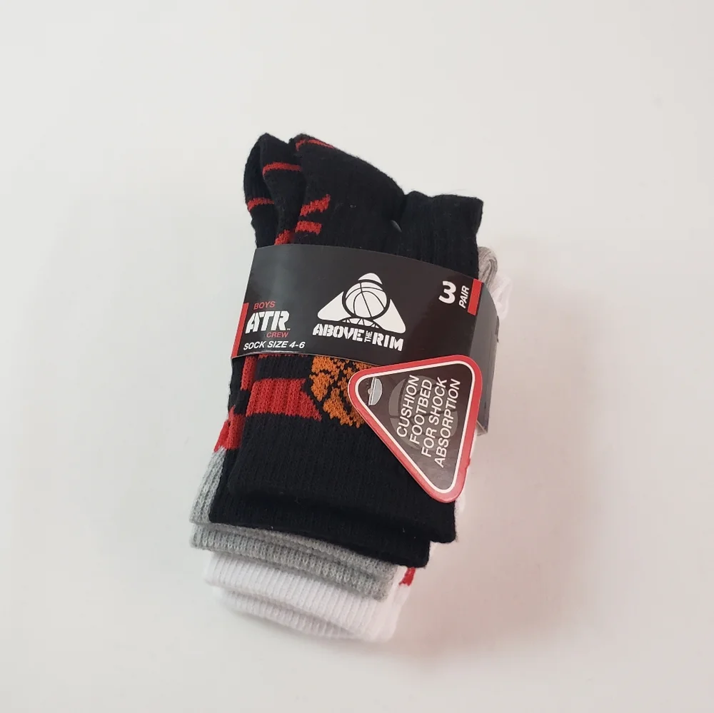 Boys 3 pack socks